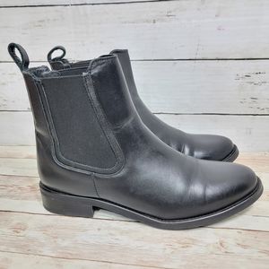Thursday Boot Co Duchess black leather chelsea boots
